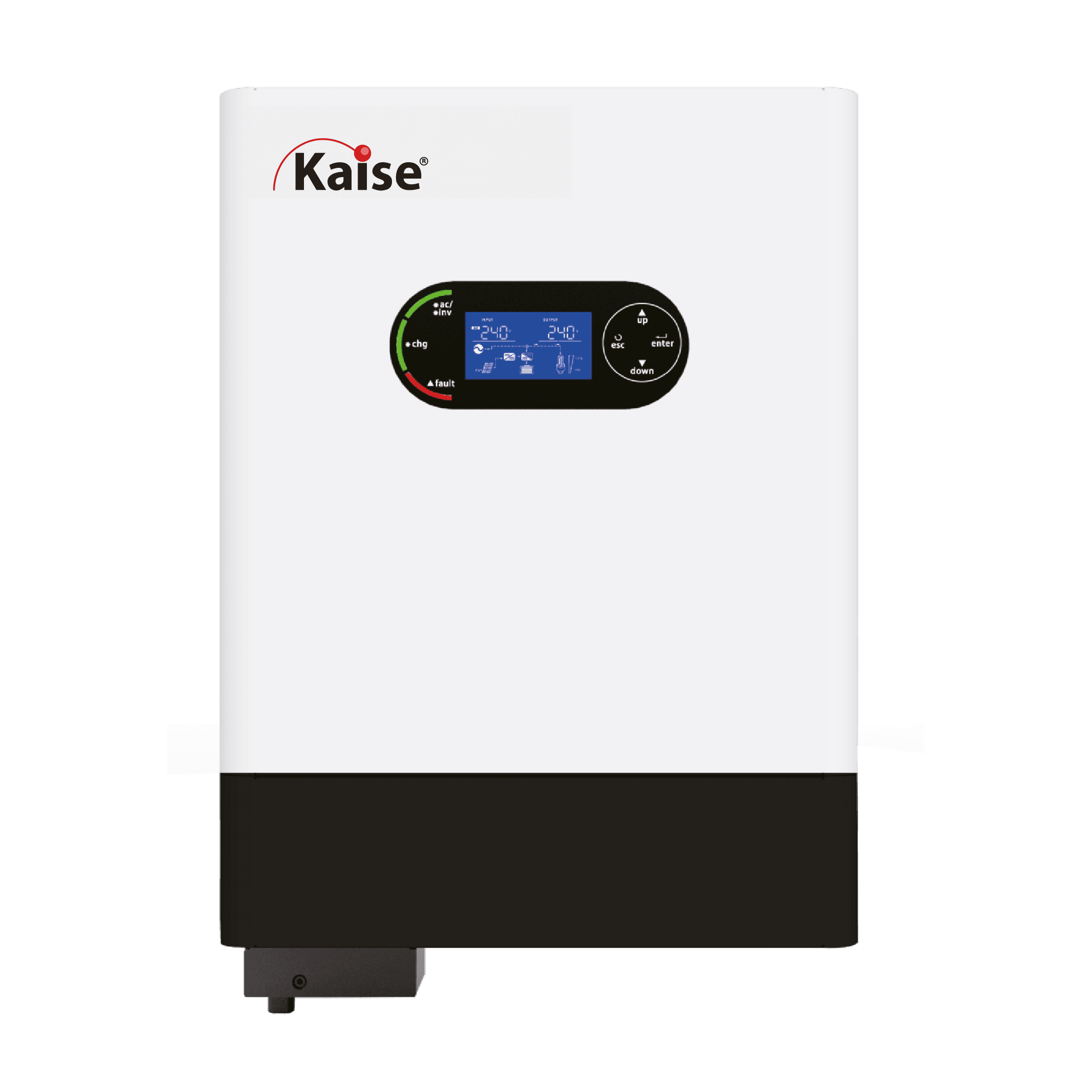 Inversor Híbrido On-Grid/Off-Grid 24V-48V 6kW MPPT