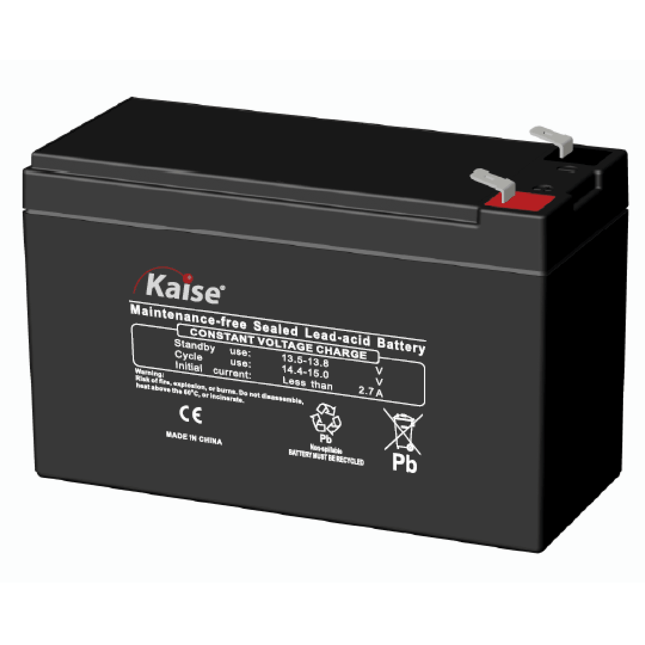 Batería VRLA AGM Standard 12V 9Ah Kaise KB1290